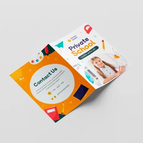 Dépliants 1 pli standard