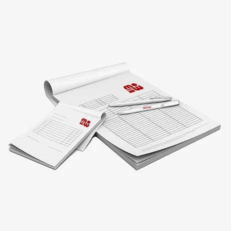 Blocs papier autocopiants, 2 feuillets 