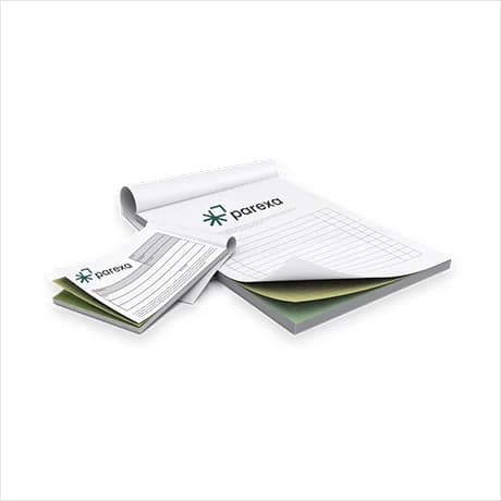 Blocs papier autocopiants, 3 feuillets 