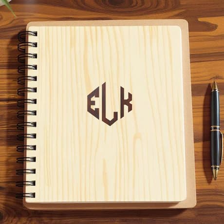 Calepin en bambou personnalisé et écologique