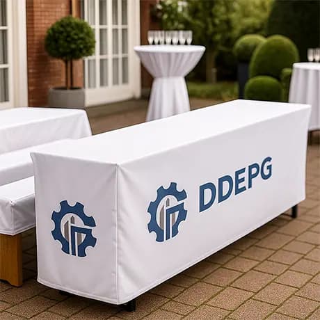 Housses pour bancs de brasserie