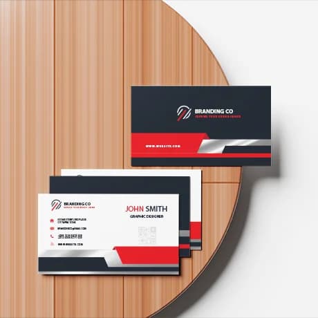 Visitekaartjes met veredeling