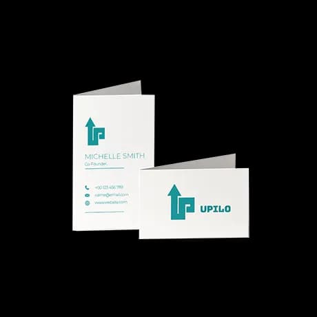Cartes de visite pliables classiques