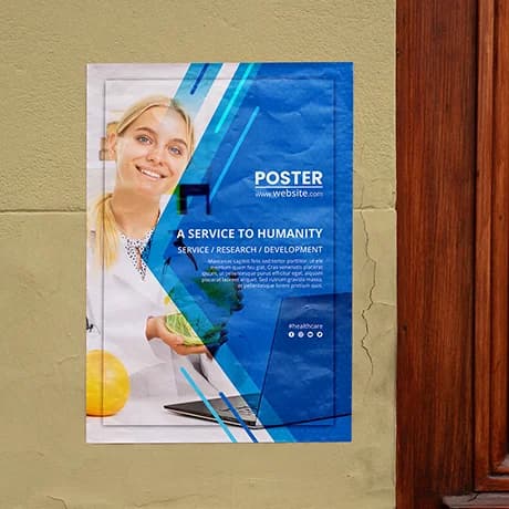 classic drukken poster