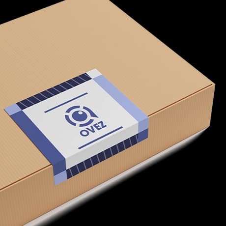 Étiquettes de fermeture en rouleau pour emballages