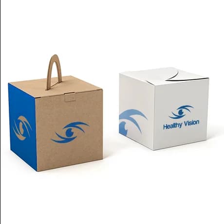 Boîte cubique personnalisée pour emballage élégant