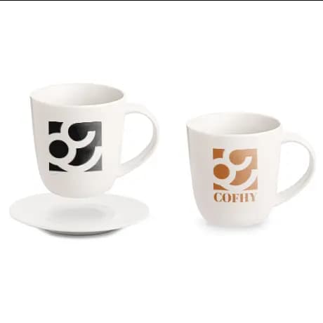 Ensemble de tasses avec soucoupe