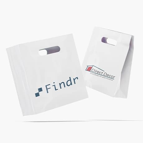 Sacs à poignées découpées