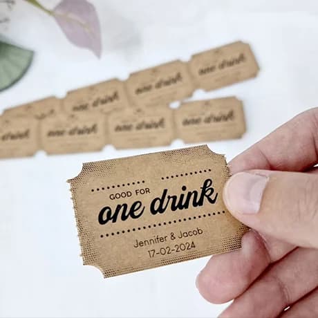 Coupons/Tickets boissons