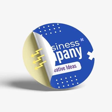 Autocollant électrostatique personnalisé sans colle