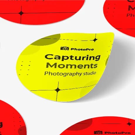 Fluo stickers drukken