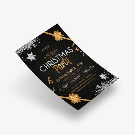 Flyers avec finitions