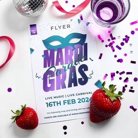 Flyers maken met luxe veredeling