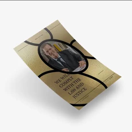 Flyers avec matériaux premiums