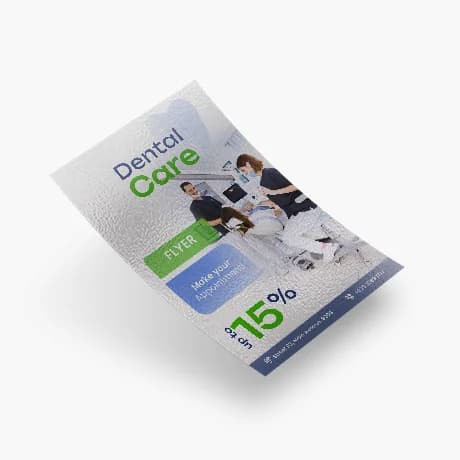 Flyers van premium materiaal