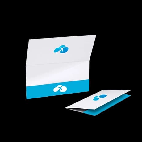 Pochette pliable longue pour cartes ou billets