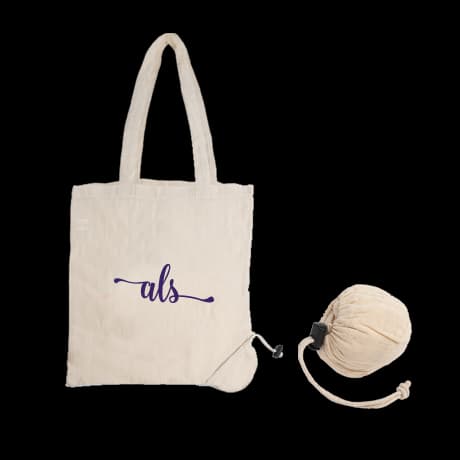 Sacs en coton pliables