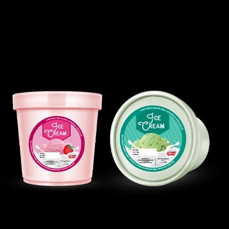 Pot alimentaire personnalisé pour vente à emporter