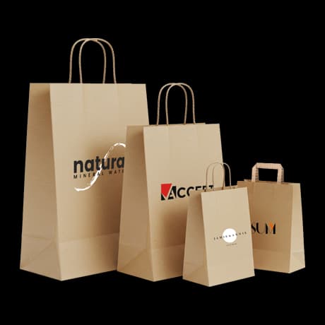 Sacs en papier d’herbe