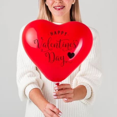 Op maat bedrukte hartvormige ballonnen voor 
evenementen, bruiloften en promoties.
