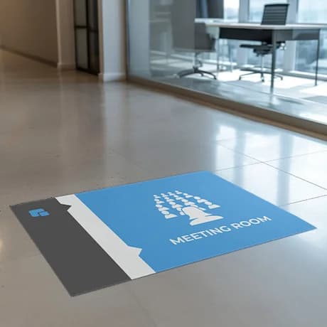 Indoor vloerstickers