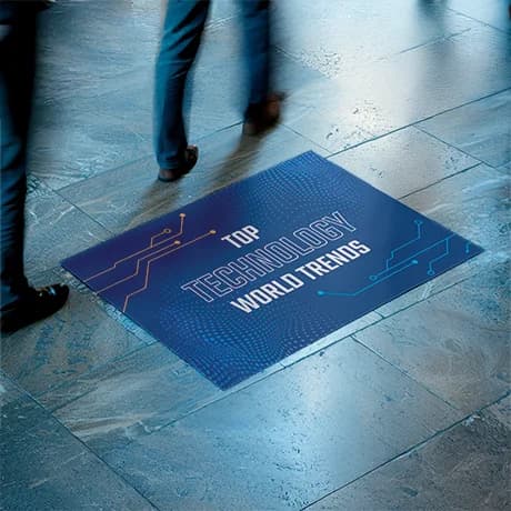 Indoor vloerstickers