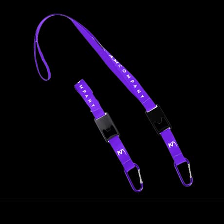 Lanyards met karabijnhaak en flesopener