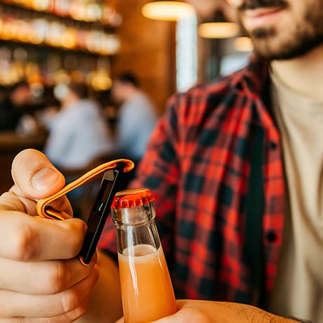 Lanyards met karabijnhaak en flesopener