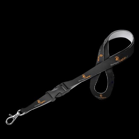 Lanyards met klikgesp