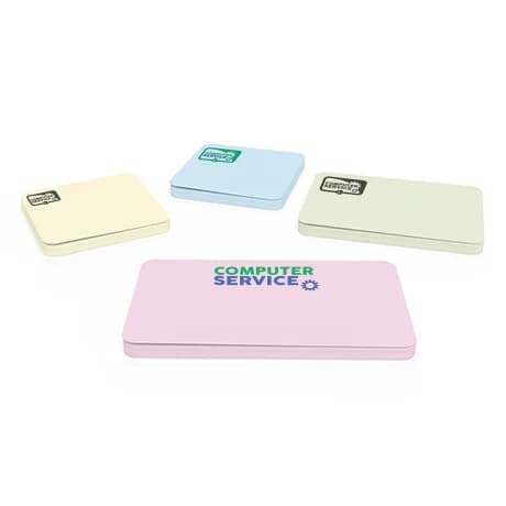 Bloc mémo personnalisé avec impression sur mesure, 
idéal pour un usage professionnel et promotionnel.