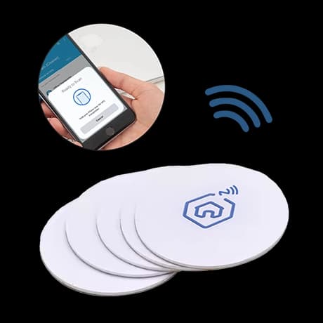 Dessous de verre NFC