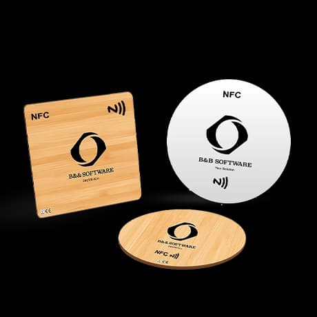 Dessous de verre NFC