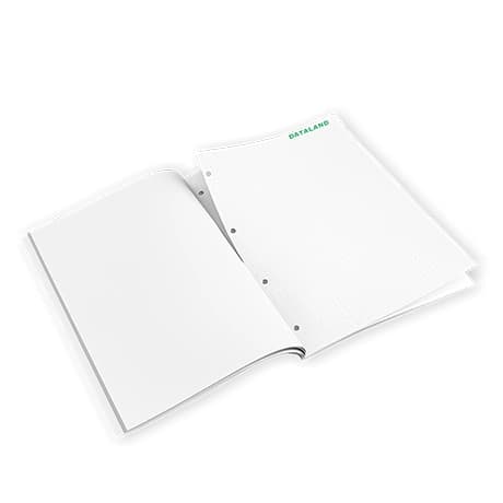 Bloc-notes personnalisé avec couverture rigide