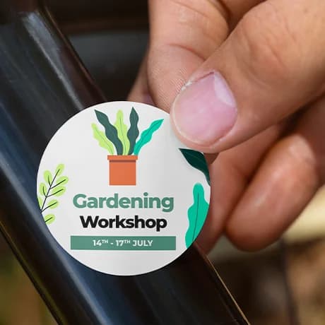 Veganistische stickers