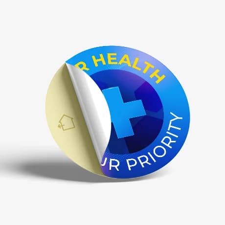 Autocollant pour extérieur personnalisé, résistant et durable