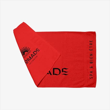 Serviettes imprimées classiques personnalisées pour table élégante