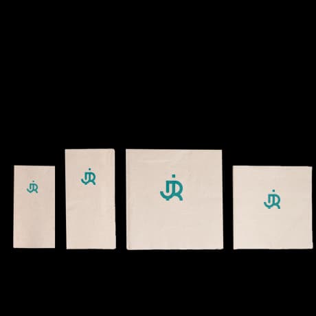 Serviettes recyclées