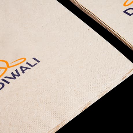 Serviettes recyclées