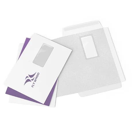 Enveloppe avec fenêtre à droite pour courrier professionnel