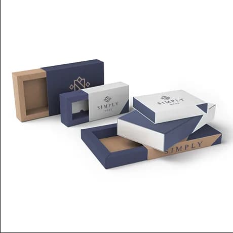 Boîte coulissante personnalisée pour emballage élégant