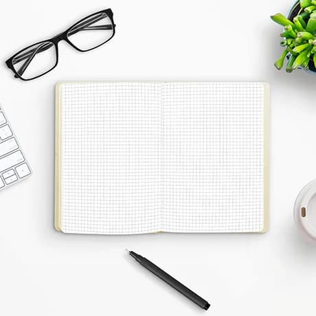 Notitieboeken met zachte kaft (offsetdruk)