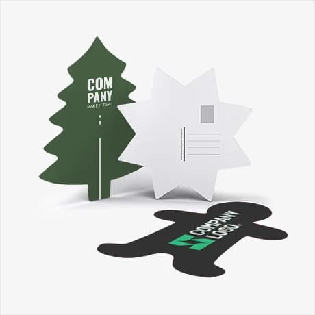 Cartes postales aux formes spéciales