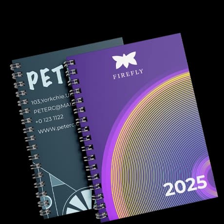 Bloc-notes à spirale personnalisé