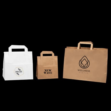 Sacs en papier pour restauration à emporter