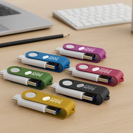Clés USB 2 en 1