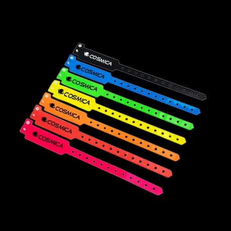 Bracelets d'accès en vinyle