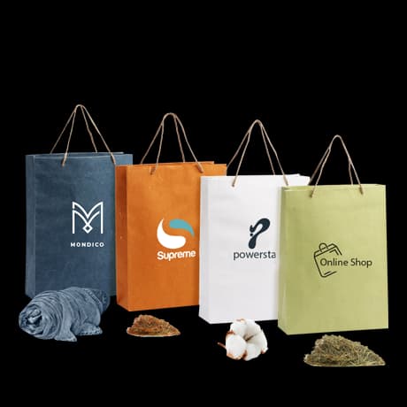 Sac papier sans bois personnalisé