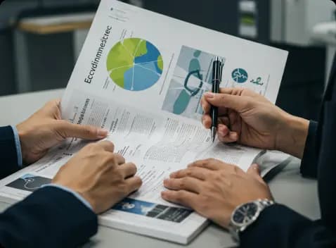 Excellence environnementale flyer.be impression éco-responsable