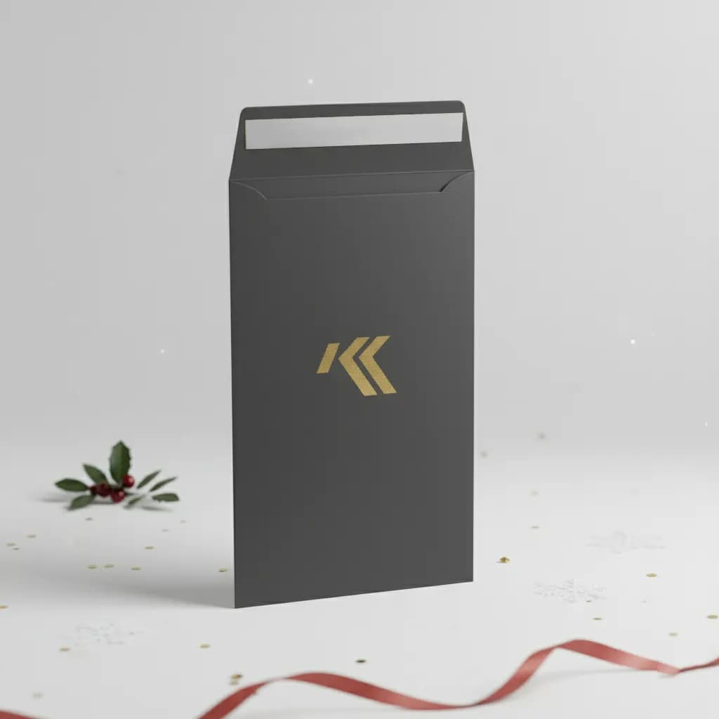 Enveloppes de Noël personnalisées pour cartes de vœux