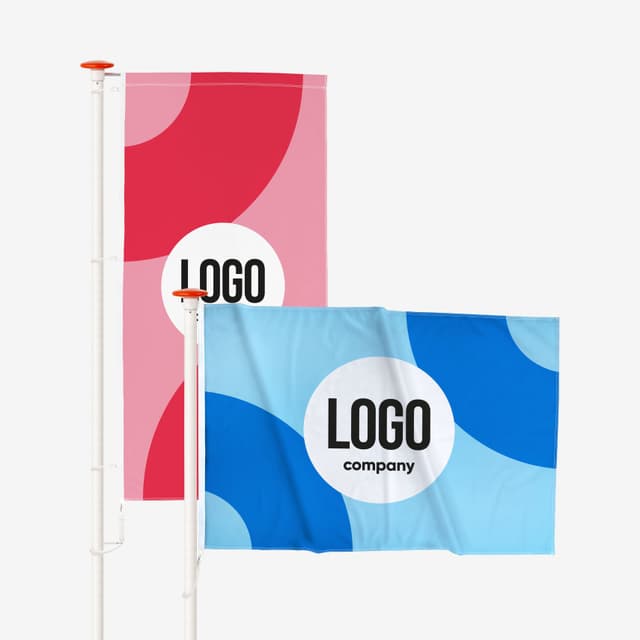 Drapeau de taille personnalisée
